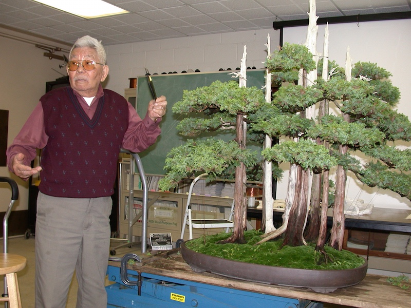 John Naka and Goshin Bonsai